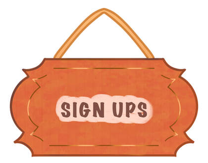 Sign-ups